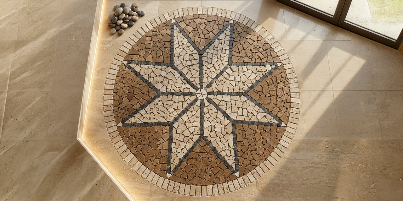 doğal taş madalyon